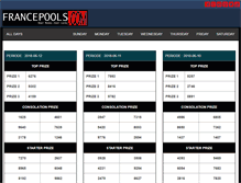 Tablet Screenshot of francepools.com